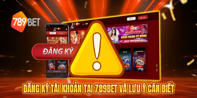 lưu ý khi đăng ký tài khoản 789bet